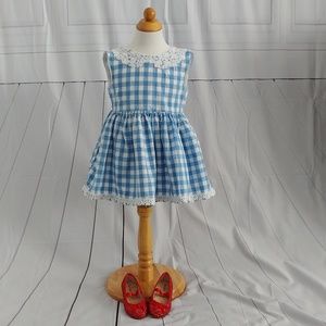 Wizard of Oz Dorothy (2T/Size 6 shoe) costume